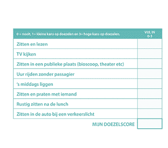 mijn-doezelscore